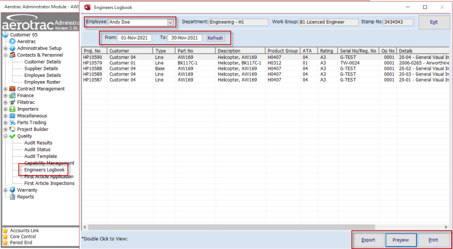 Engineers Logbook